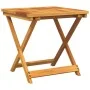 Mesa de jardín plegable madera maciza de acacia 50x50x50 cm von , Gartentische - Ref: Foro24-364893, Preis: 48,76 €, Rabatt: %