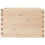 Jardinera madera maciza de pino 70x40x45,5 cm de , Maceteros y jardineras - Ref: Foro24-847263, Precio: 85,79 €, Descuento: %