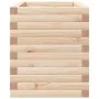 Jardinera madera maciza de pino 70x40x45,5 cm de , Maceteros y jardineras - Ref: Foro24-847263, Precio: 85,79 €, Descuento: %