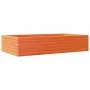 Jardinera madera maciza de pino marrón cera 110x60x23 cm de , Maceteros y jardineras - Ref: Foro24-847240, Precio: 82,86 €, D...