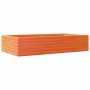 Jardinera madera maciza de pino marrón cera 110x60x23 cm by , Pots and planters - Ref: Foro24-847240, Price: 83,73 €, Discoun...