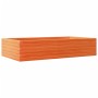 Jardinera madera maciza de pino marrón cera 110x60x23 cm by , Pots and planters - Ref: Foro24-847240, Price: 83,73 €, Discoun...