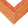 Jardinera madera maciza de pino marrón cera 110x60x23 cm de , Maceteros y jardineras - Ref: Foro24-847240, Precio: 82,86 €, D...