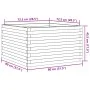 Jardinera madera maciza de abeto Douglas 80x80x45,5 cm by , Pots and planters - Ref: Foro24-847261, Price: 126,94 €, Discount: %