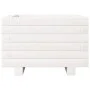 Jardinera de madera maciza de pino blanco 40x40x26,5 cm by , Pots and planters - Ref: Foro24-847289, Price: 46,77 €, Discount: %