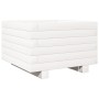 Jardinera de madera maciza de pino blanco 40x40x26,5 cm by , Pots and planters - Ref: Foro24-847289, Price: 52,49 €, Discount: %