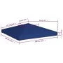 Toldo de cenador 310 g/m² 3x3 m azul de , Cubiertas para carpas y cenadores - Ref: Foro24-44782, Precio: 52,86 €, Descuento: %