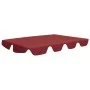 Spare canopy for garden swing, burgundy, 188/168x145/110 cm by , Covers for tents and gazebos - Ref: Foro24-312094, Price: 45...