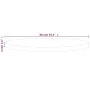 Eichenholz-Rundtischplatte unbehandelt Ø90x4 cm von , Tischplatten - Ref: Foro24-342913, Preis: 189,52 €, Rabatt: %
