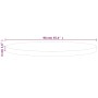 Eichenholz-Rundtischplatte unbehandelt Ø90x4 cm von , Tischplatten - Ref: Foro24-342913, Preis: 190,13 €, Rabatt: %