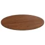 Round oak wood table top in dark brown Ø80x1.5cm by , Table tops - Ref: Foro24-342970, Price: 97,94 €, Discount: %