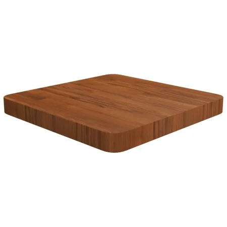 Square table board made of dark brown oak wood, 40x40x4 cm by , Table tops - Ref: Foro24-343073, Price: 53,89 €, Discount: %
