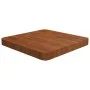 Vierkantiger Esstisch aus dunklem Eichenholz 40x40x4 cm. von , Tischplatten - Ref: Foro24-343073, Preis: 53,89 €, Rabatt: %