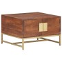 Mesa de centro madera maciza de acacia marrón miel 67x67x45 cm de vidaXL, Mesas de centro - Ref: Foro24-320376, Precio: 138,0...