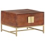 Solid honey brown acacia wood coffee table 67x67x45 cm by vidaXL, Coffee table - Ref: Foro24-320376, Price: 138,07 €, Discoun...