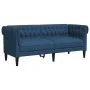 Zweiplätziges Chesterfield-Sofa aus blauem Stoff. von , Sofas - Ref: Foro24-372553, Preis: 329,66 €, Rabatt: %