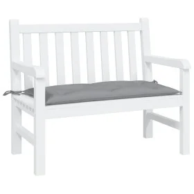 Cojín de banco de jardín tela Oxford gris 100x50x7 cm de , Cojines para sillas y sofás - Ref: Foro24-361565, Precio: 27,15 €,...