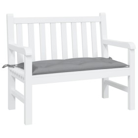 Cojín de banco de jardín tela Oxford gris 100x50x7 cm de , Cojines para sillas y sofás - Ref: Foro24-361565, Precio: 22,25 €,...