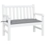 Cojín de banco de jardín tela Oxford gris 100x50x7 cm de , Cojines para sillas y sofás - Ref: Foro24-361565, Precio: 22,25 €,...
