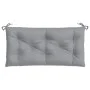 Garden bench cushion in gray Oxford fabric 100x50x7 cm by , Cushions for chairs and sofas - Ref: Foro24-361565, Price: 27,15 ...