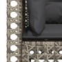 Ecksofas für den Garten mit 2 Kissen aus grauem Kunststoff-Rattan von , Outdoor-Sofas - Ref: Foro24-365936, Preis: 193,56 €, ...