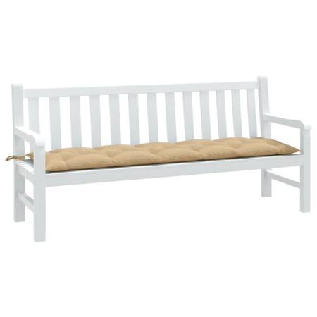 Kissen für Gartenbank, Stoff in Beige Melange, 180x50x7 cm. von , Kissen für Stühle und Sofas - Ref: Foro24-4002567, Preis: 3...