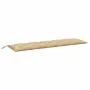 Cojín para banco de jardín tela beige melange 180x50x7 cm de , Cojines para sillas y sofás - Ref: Foro24-4002567, Precio: 35,...