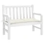 Cojín para banco de jardín tela crema melange 100x50x7 cm de , Cojines para sillas y sofás - Ref: Foro24-4002533, Precio: 28,...