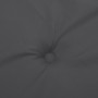 Cushion for garden bench in anthracite gray melange fabric 150x50x7 cm by , Cushions for chairs and sofas - Ref: Foro24-40025...
