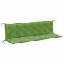 Cushions for garden bench 2 units green melange fabric 200x50x7 cm by , Cushions for chairs and sofas - Ref: Foro24-4002635, ...