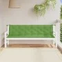 Cushions for garden bench 2 units green melange fabric 200x50x7 cm by , Cushions for chairs and sofas - Ref: Foro24-4002635, ...