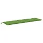 Cushions for garden bench 2 units green melange fabric 200x50x7 cm by , Cushions for chairs and sofas - Ref: Foro24-4002635, ...