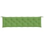 Cojines para banco jardín 2 uds tela verde melange 200x50x7 cm de , Cojines para sillas y sofás - Ref: Foro24-4002635, Precio...