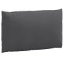 Cushions for pallet sofa 2 units in anthracite gray melange fabric by , Cushions for chairs and sofas - Ref: Foro24-4002640, ...