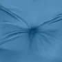 Cushions for garden bench 2 units blue melange fabric 100x50x7 cm by , Cushions for chairs and sofas - Ref: Foro24-4002590, P...