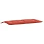 Cushions for garden bench 2 units red melange fabric 100x50x7 cm by , Cushions for chairs and sofas - Ref: Foro24-4002592, Pr...