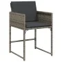 Garden dining set 9 pieces and gray synthetic rattan cushions by , Garden sets - Ref: Foro24-3278047, Price: 701,24 €, Discou...