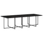 Garten-Essgruppe, 11-teilig, mit schwarzen Polstern aus synthetischem Rattan von , Gartensets - Ref: Foro24-3278058, Preis: 6...