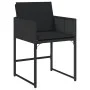 9-piece garden dining set with black synthetic rattan cushions by , Garden sets - Ref: Foro24-3278142, Price: 537,52 €, Disco...