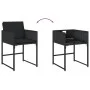 9-piece garden dining set with black synthetic rattan cushions by , Garden sets - Ref: Foro24-3278142, Price: 537,52 €, Disco...