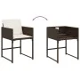Garden dining set 11 pieces with brown synthetic rattan cushions by , Garden sets - Ref: Foro24-3278156, Price: 728,60 €, Dis...