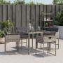 Garden armchairs with 4 synthetic rattan gray cushions by , Garden chairs - Ref: Foro24-4007477, Price: 159,05 €, Discount: %