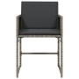 Garden armchairs with 4 synthetic rattan gray cushions by , Garden chairs - Ref: Foro24-4007477, Price: 159,05 €, Discount: %