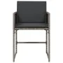 Garden armchairs with 4 synthetic rattan gray cushions by , Garden chairs - Ref: Foro24-4007477, Price: 207,55 €, Discount: %