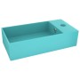 Light green ceramic sink with overflow by vidaXL, Sinks - Ref: Foro24-146991, Price: 75,72 €, Discount: %