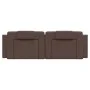 Cabecero de cama acolchado cuero sintético marrón 160 cm de , Cabeceros y pies de cama - Ref: Foro24-374799, Precio: 58,49 €,...