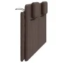 Padded brown synthetic leather headboard 160 cm by , Headboards and footboards - Ref: Foro24-374799, Price: 58,49 €, Discount: %