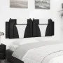 Gepolstertes Kopfteil aus schwarz-weißem Kunstleder, 160 cm. von , Kopf- und Fußteile - Ref: Foro24-374802, Preis: 60,78 €, R...