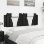 Gepolstertes Kopfteil aus schwarz-weißem Kunstleder, 160 cm. von , Kopf- und Fußteile - Ref: Foro24-374802, Preis: 65,72 €, R...