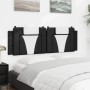 Gepolstertes Kopfteil aus schwarz-weißem Kunstleder, 160 cm. von , Kopf- und Fußteile - Ref: Foro24-374802, Preis: 65,72 €, R...